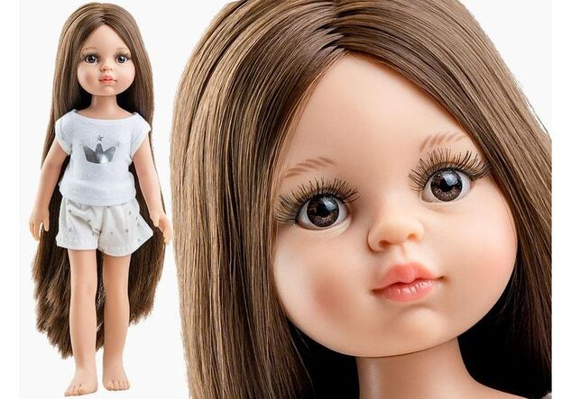 PAOLA REINA Bábika Las Amigas Carol v pyžamku 32cm