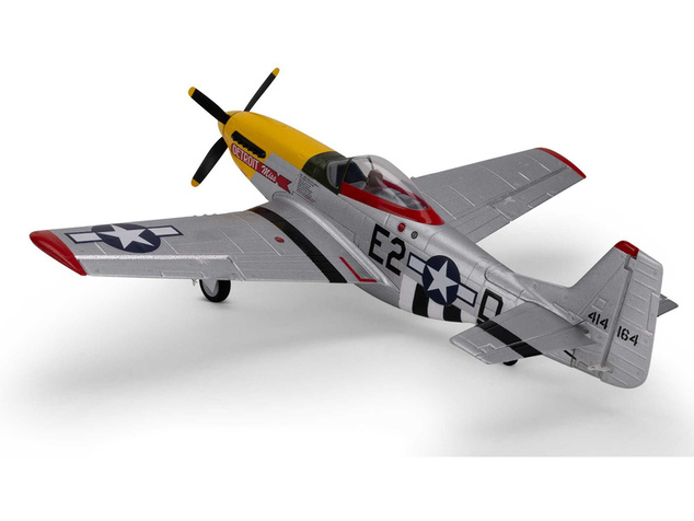 E-flite P-51D Mustang 0.49m Detroit Miss SAFE Select BNF Basic