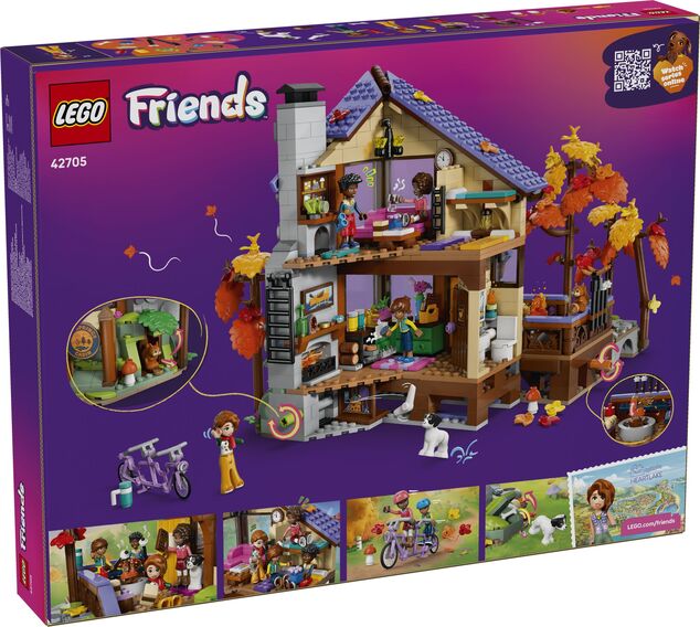 LEGO® Friends 42705 Útulná chata v jesennom lese