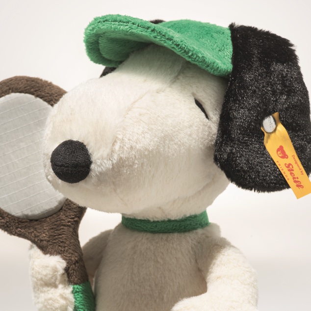 STEIFF Friends Snoopy Tennis plyšová hračka