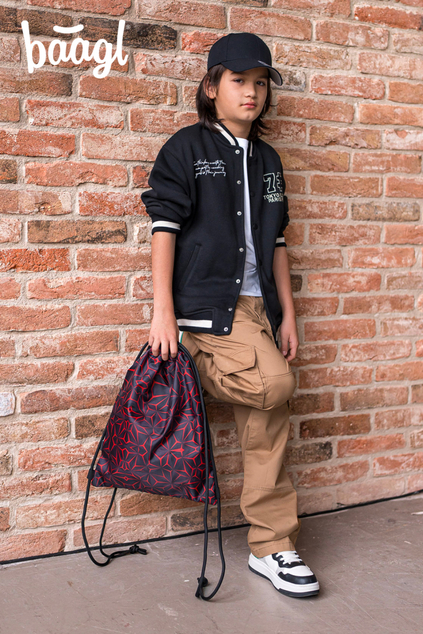 BAAGL Tasche Rotes Polygon