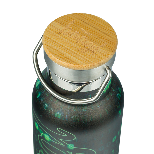 BAAGL Termofľaša s bambusovým viečkom Numbers, 500 ml
