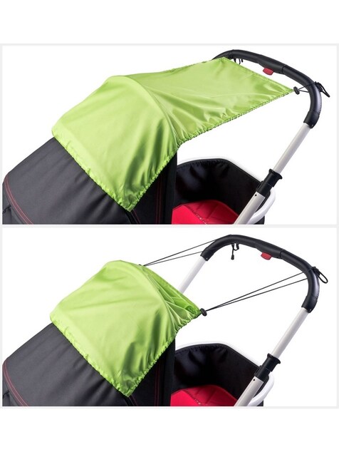 Sonnenschutz für Kinderwagen New Baby Basic schwarz