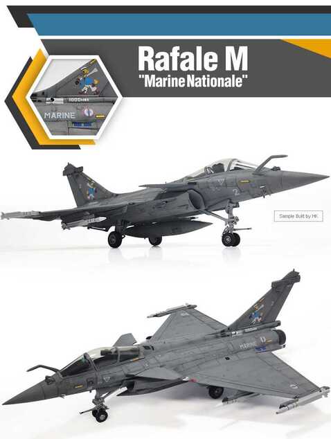 Kit model avion 12368 - RAFALE M MARINE NATIONALE (1:48)
