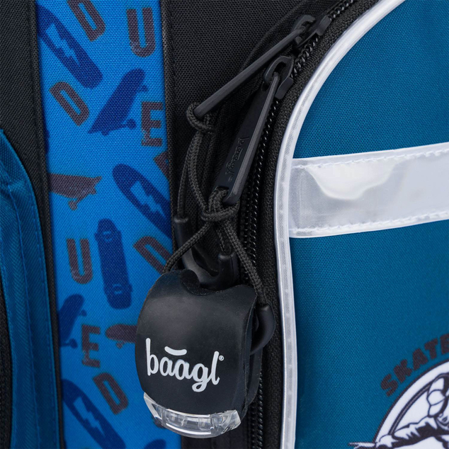BAAGL Iskolai táska Ergo Skateboard