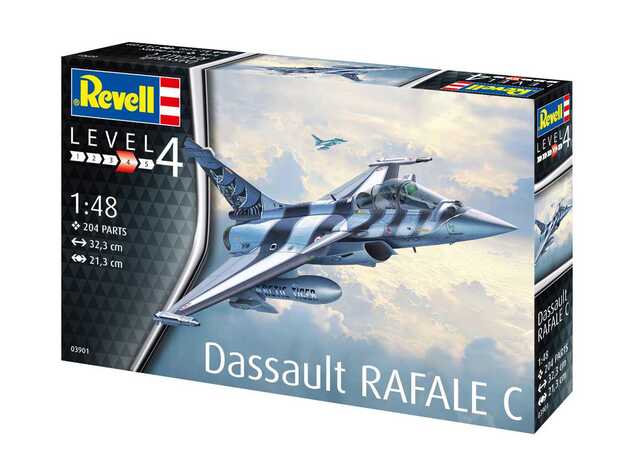 Plastik ModelKit Flugzeug 03901 - Dassault Rafale C (1:48)