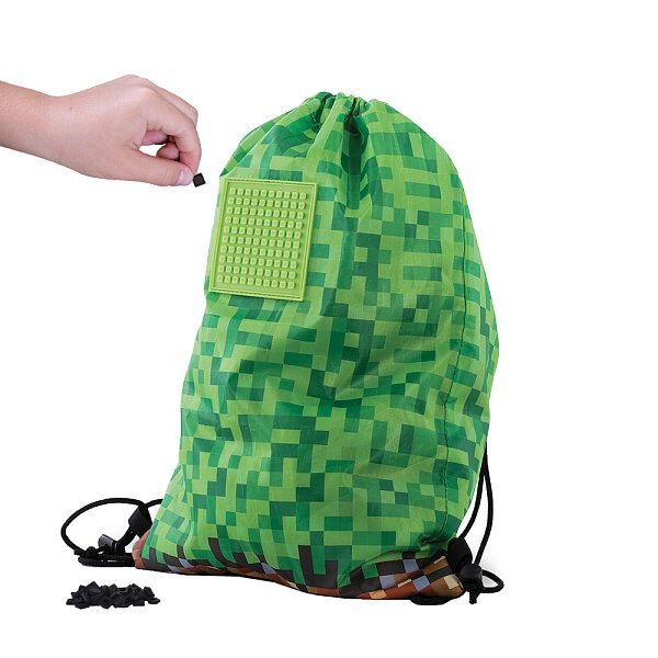 PIXIE CREW Rucksack in Grün-Braun