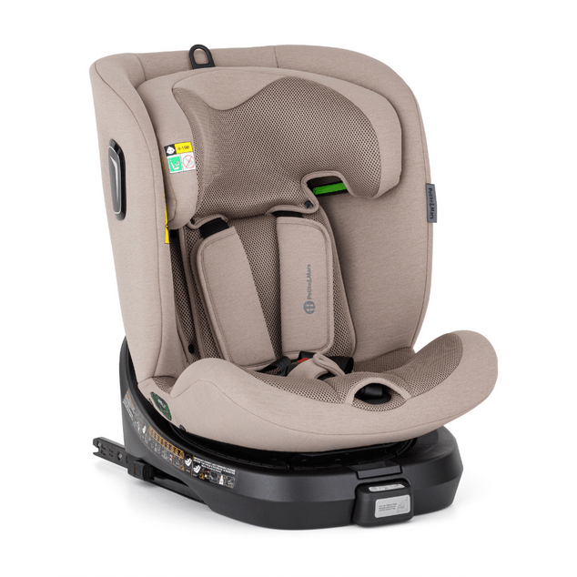 PETITE&amp;MARS Столче за кола Twistguard Pro i-Size Tan Brown Air 40-150 cm(0-36 kg)