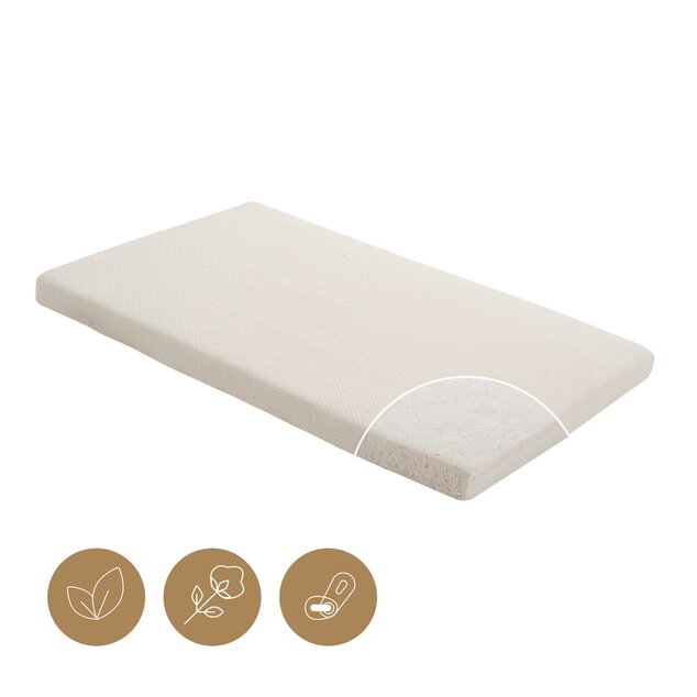 Materasso per lettino da attacco Cotton 50x83x5 cm
