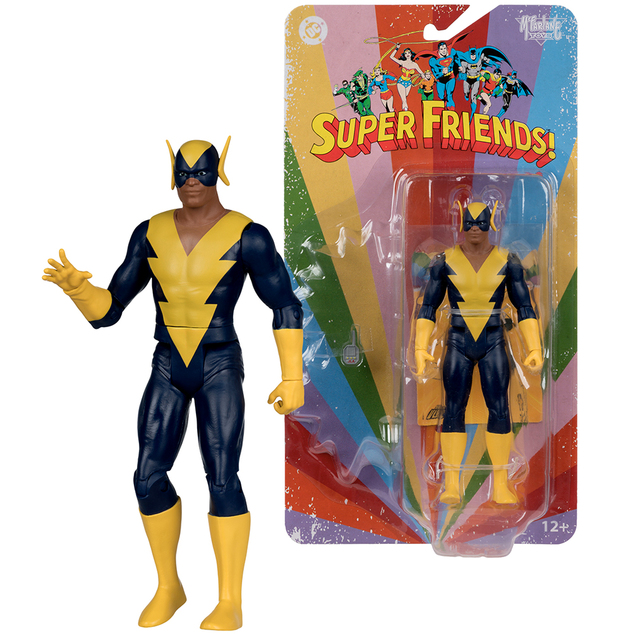 Akcijska figura DC Retro Black Vulcan (Super Friends) 15 cm od McFarlane Toys