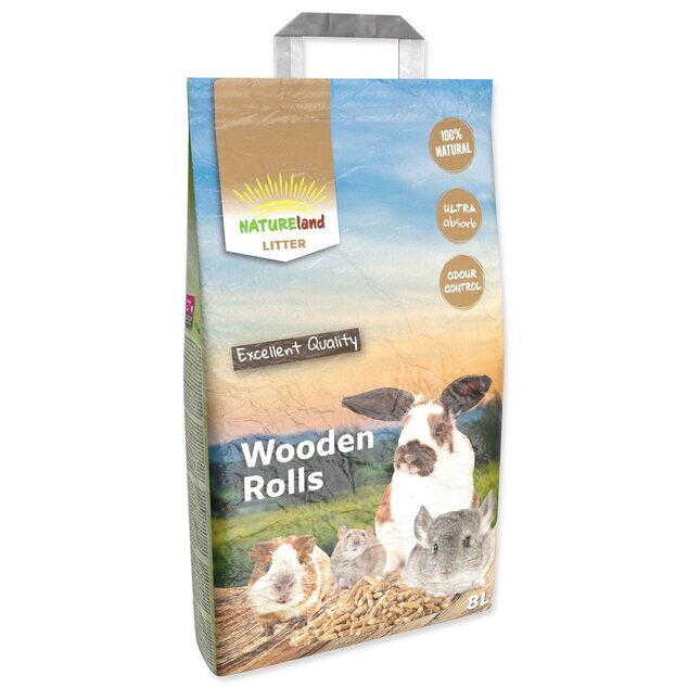 Podstielka Magic Litter Wooden Rolls 8L