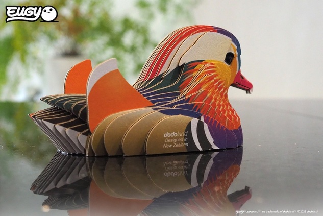 EUGY Mandarinska račka 3D kartonska sestavljanka