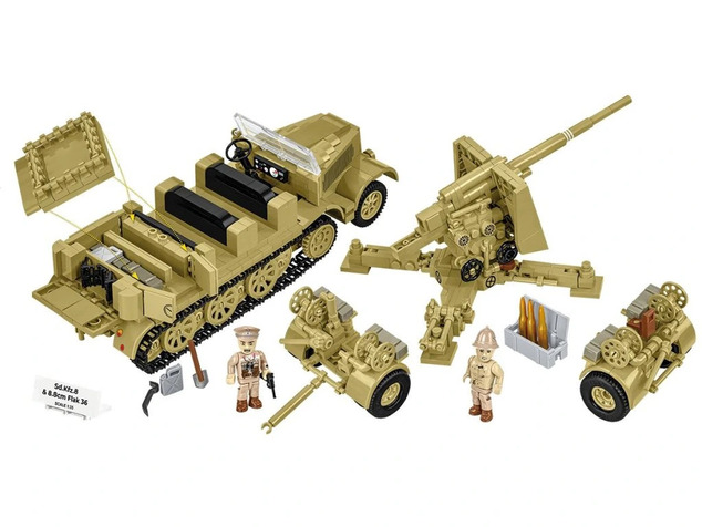 Cobi Sd.Kfz.8 Vučni 8,8 cm Flak 36 DAK