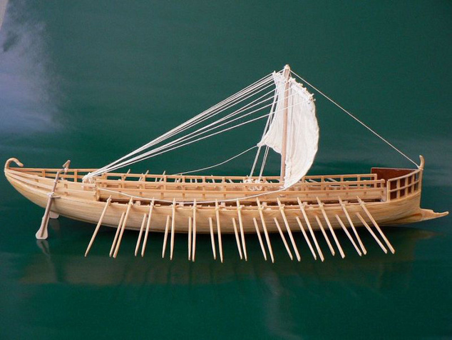 Dušok Grčka birema 600. pr. Kr. 1:72 kit