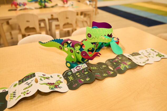 CLIXO Dino Adventure - jeu de construction magnétique 36 pièces