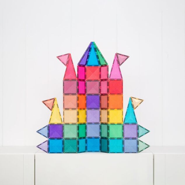 CONNETIX® Glitter Castle Pack magnetická stavebnica 48 ks