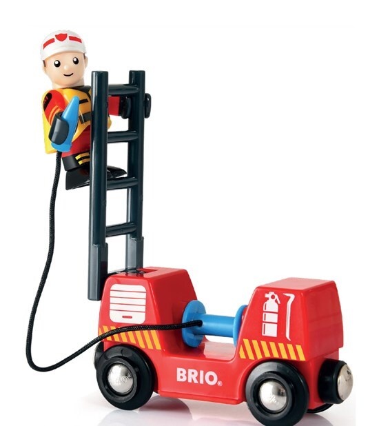Gasilci reševalnega vlaka Brio