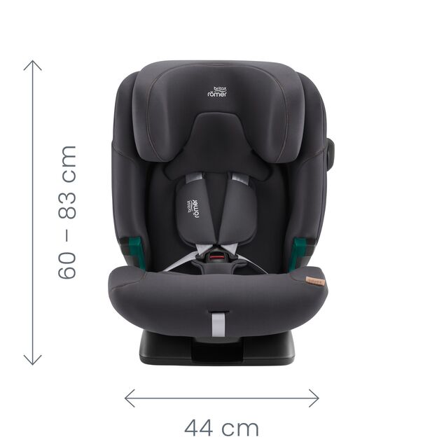 Britax Autosedačka Advansafix Pro Classic, Deep Grey