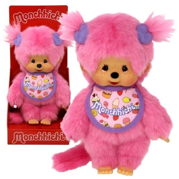 Monchhichi Mončiči ragazza rosa Pop N' Candy 20 cm