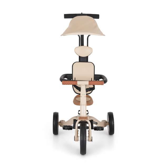 PETITE&amp;MARS Triciclo multifuncional 5 en 1 Turbo Plus Desert Sand