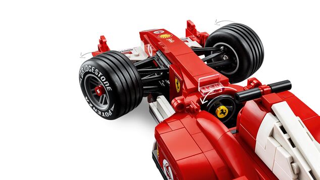 LEGO® Icons 11375 Ferrari F2004 és Michael Schumacher