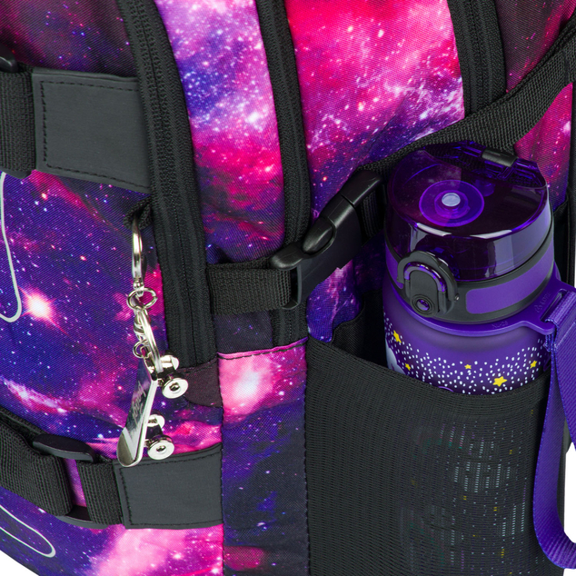 BAAGL SADA 3 Skate Galaxy: batoh, peračník, vrecko