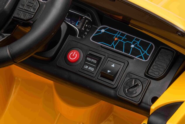 Elektrické autíčko FORD Ranger 12V, červené, 2,4 GHz diaľkové ovládanie, 2 X 30W MOTOR