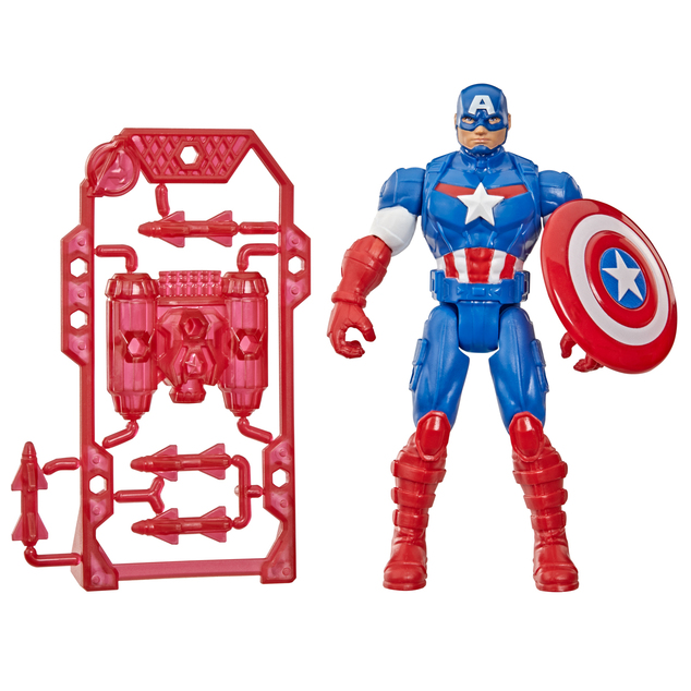 HASBRO - Avengers ActionVerse - Figura di Capitan America