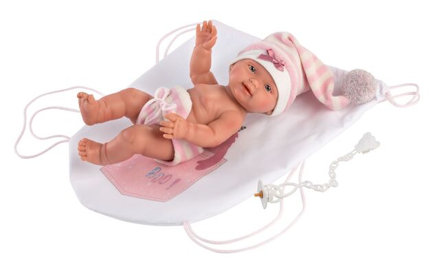 Llorens M26-314 oblečok pre bábiku bábätko NEW BORN veľkosti 26 cm s doplnkami