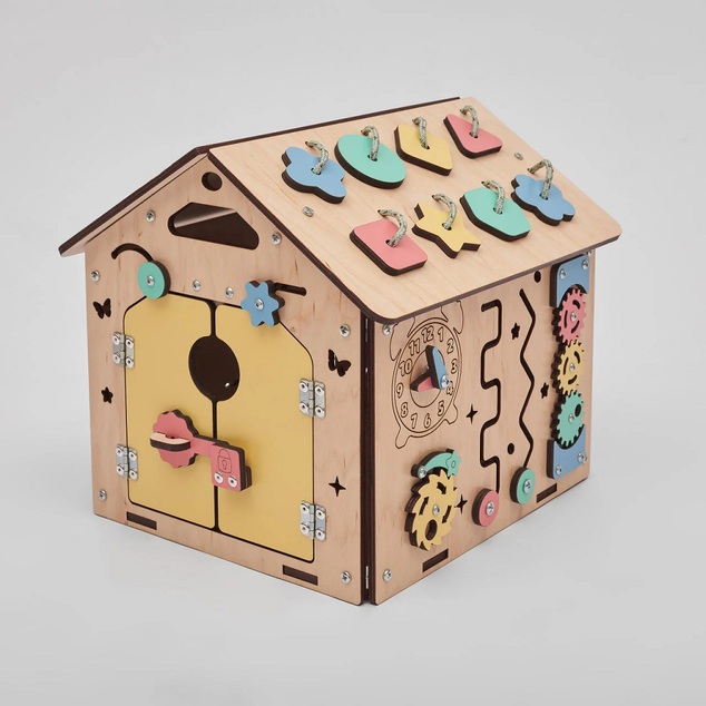 BusyKids Activity board Căsuță Mini