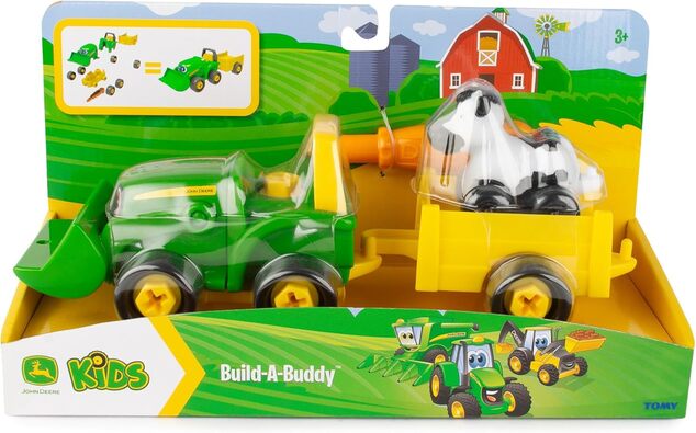 JD Kids John Deere Skrutkovací kamarát - traktor Bonnie 27 cm