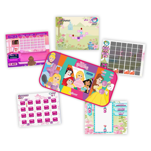 Lexibook Herná konzola Compact II Cyber Arcade Disney Princezné