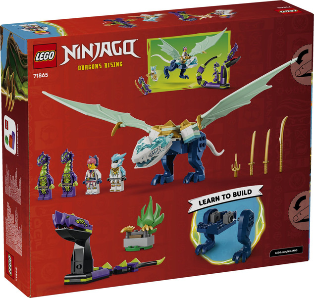 LEGO® NINJAGO® 71865 Zane a souboj s ledovým drakem