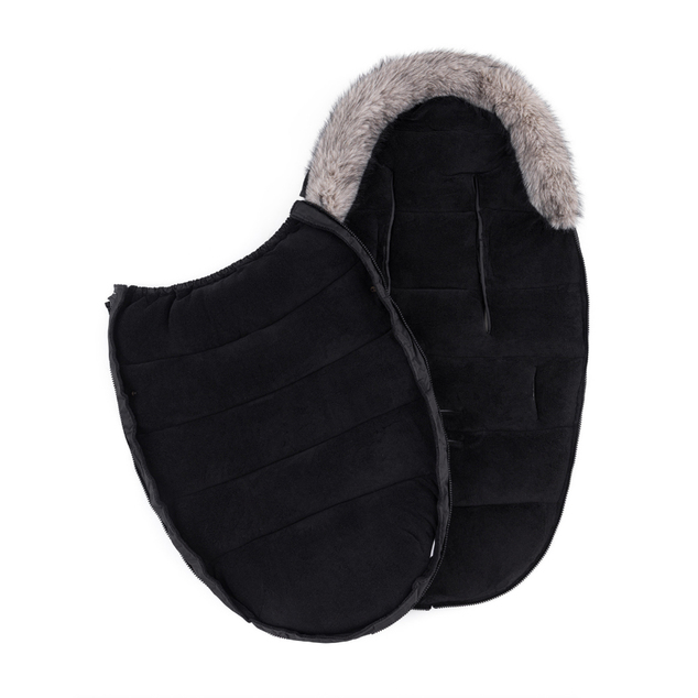 PETITE&amp;MARS Ensemble d'hiver Comfy 4en1 + gants pour poussette Fjora Forever Black