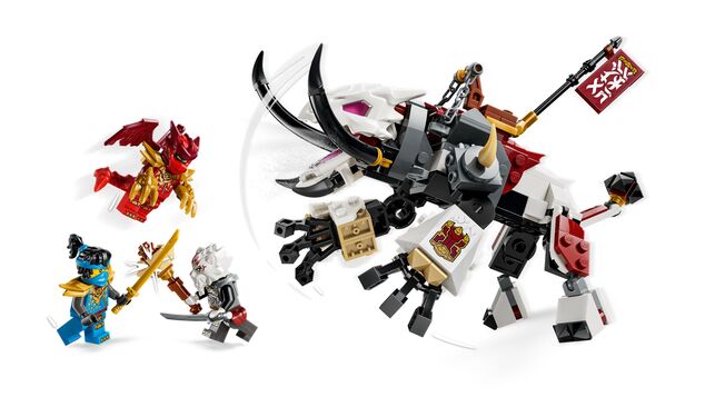 LEGO® NINJAGO® 71863 Zilvar a dračia beštia Grimtak