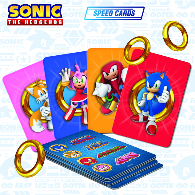 Lisciani Sonic Speed Card kartová hra 2-4 hráči