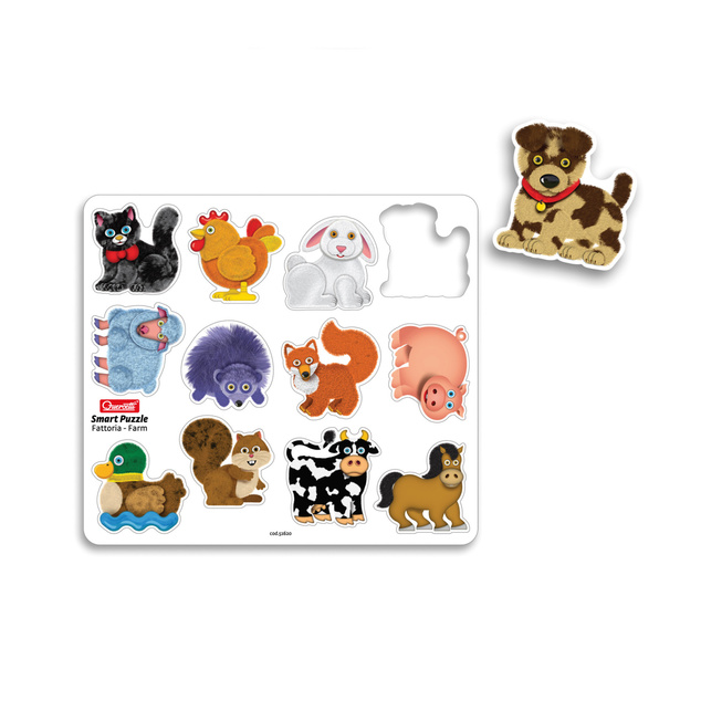 Quercetti Smart Puzzle - Farma