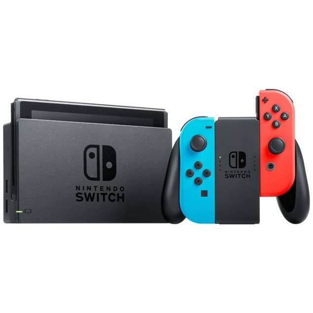 Nintendo Switch - OLED Model (Neon Blue/Neon Red)