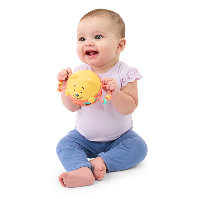 BRIGHT STARTS Giocattolo Oball sonaglio Winnie the Pooh Jingle &amp; Shake™ 0m+
