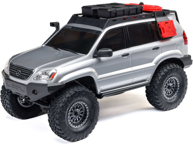 Axial SCX24 Lexus GX 470 1:24 4WD RTR strieborný