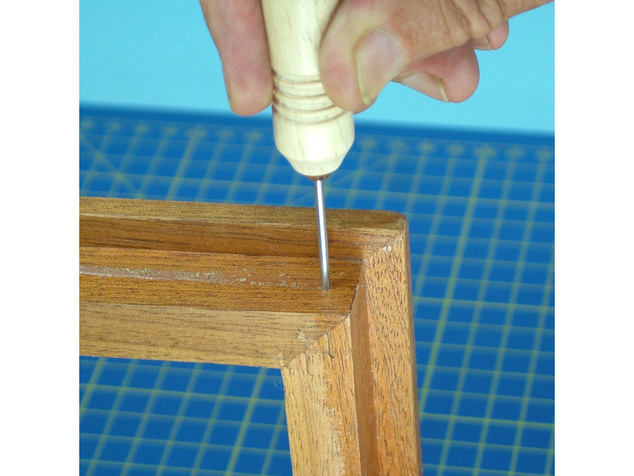 Modelcraft zatĺkač klincov, mosadzné klince 0,7x6mm (100ks)
