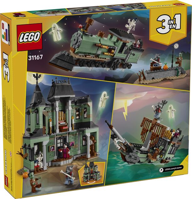 LEGO® Creator 3 v 1 31167 Strašidelný dom