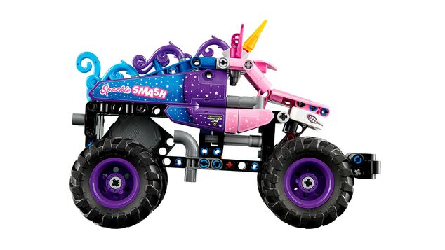 LEGO® Technic 42220 Monster Jam™ Sparkle Smash™ mit Rückziehmotor