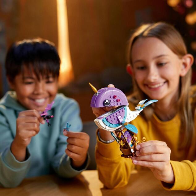 LEGO® DREAMZzz™ 71472 Izzie und ihr Narwal-Heißluftballon