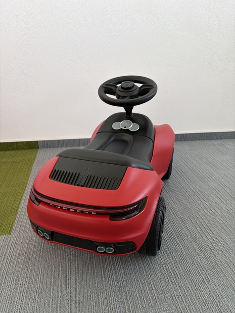 BIG Rutschauto Baby Porsche 911