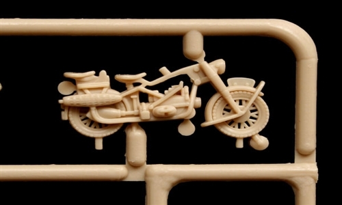 Model Kit figurky 6121 - WWII - GERMAN MOTORCYCLES (1:72)