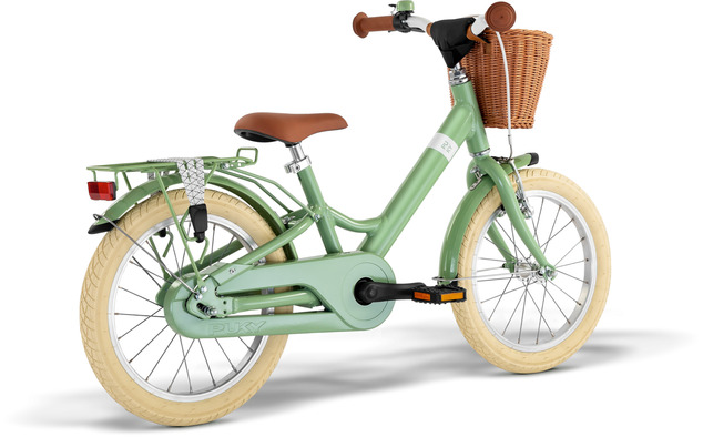 PUKY Kinderfahrrad 16" YOUKE CLASSIC, retro grün