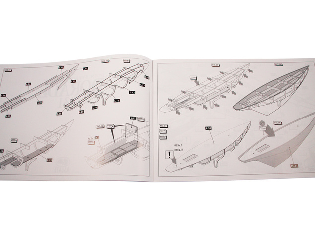AMATI Dorade plachetnica Fastnet cup 1931 1:20 kit