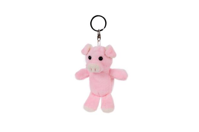 Portachiavi peluche maiale