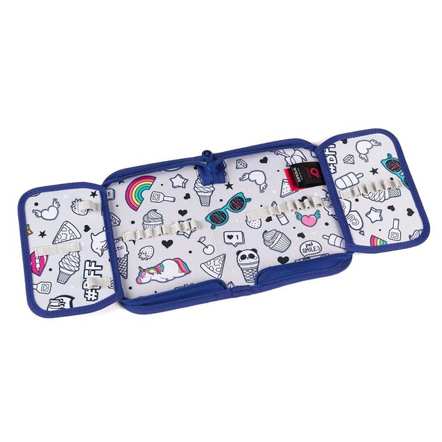 Astuccio scolastico a doppio scomparto Topgal PENN 25074